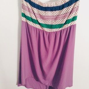 GLAM Strapless Dress